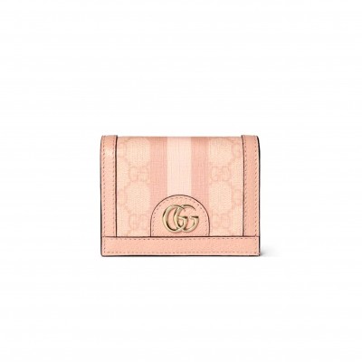 GUCCI OPHIDIA CARD CASE WALLET 523155 (17.5*3cm)